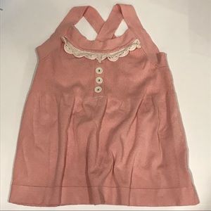 Matilda Jane Serendipity Pixie Pink Knit Tank Top